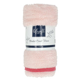 Baby Blanket Coral Fleece Light Pink